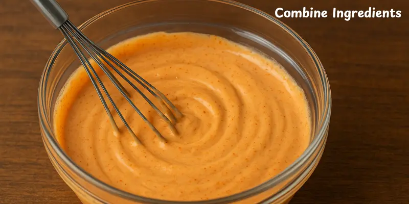 Combine Ingredients of IHOP Sauce