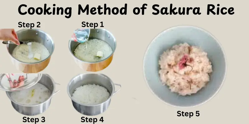 Cooking Method of Sakura Rice