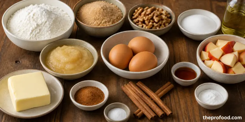 ingredients-for-apple-mortgage-cake