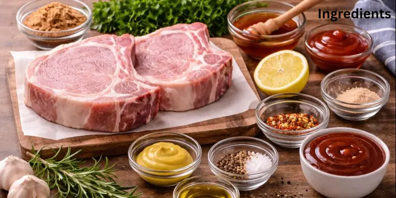ingredients-of-cowboy-pork-chop