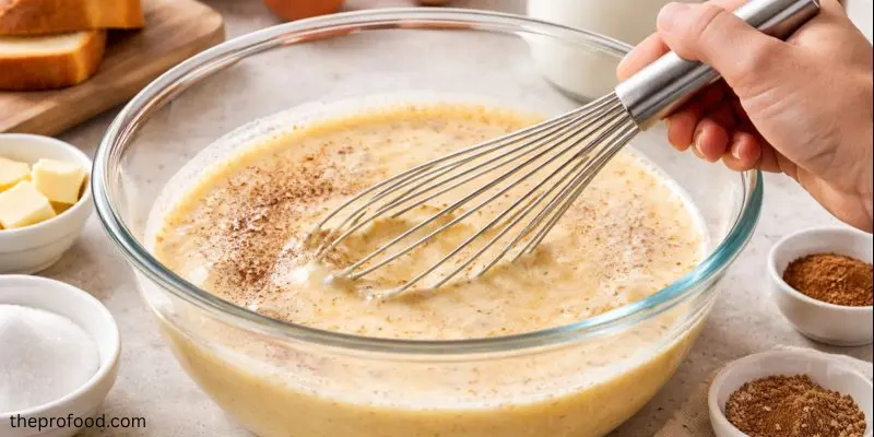 mix-the-custard-for-french-toast-casserole