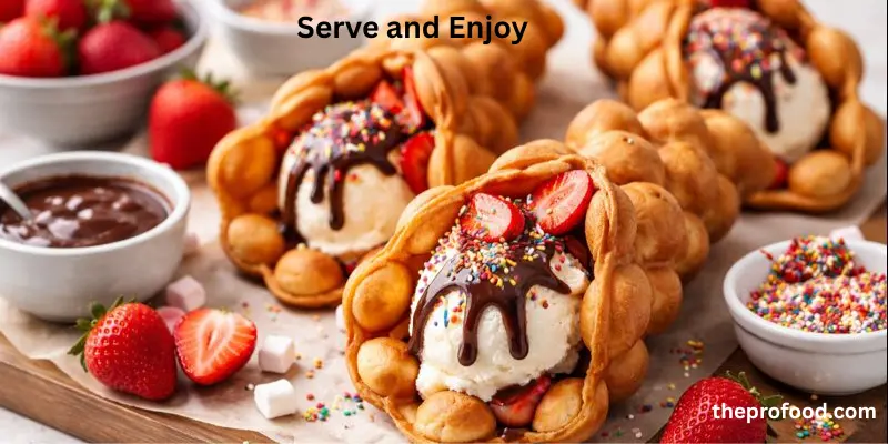 serve-and-enjoy-of-bubble-waffles